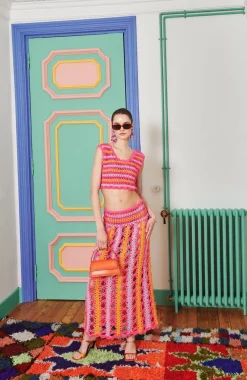 Celia B Aden Skirt Pink Discount