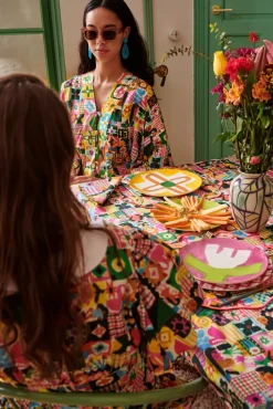 Celia B Anemone Plate Set Of Two Hot