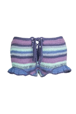 Celia B Barent Shorts Blue Discount