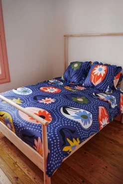 Celia B Blue Iris Bedding Set Discount