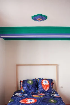 Celia B Blue Iris Bedding Set Discount