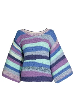 Celia B Caspio Top Blue Discount