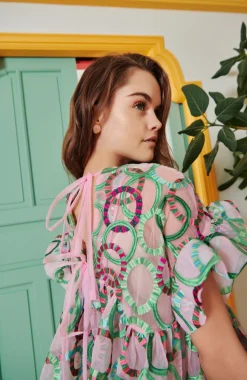 Celia B Coral Dress Green Online