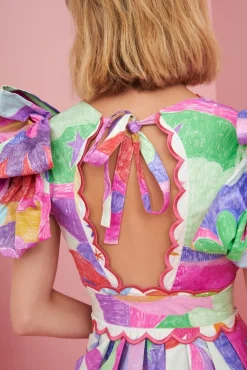 Celia B Curazao Dress Print Clearance