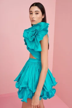 Celia B Ethereal Dress Blue Sale