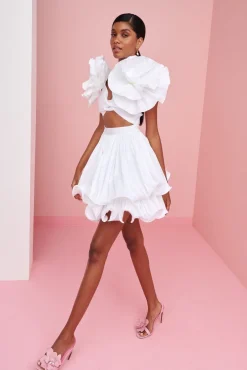 Celia B Ethereal Dress White Clearance