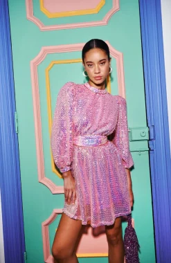 Celia B Ezili Dress Pink Outlet