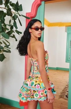 Celia B Geneva Skirt Multi New