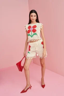 Celia B Gypsy Top White Clearance