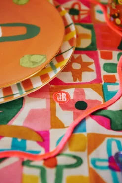 Celia B Hyacinth Plate Set Of Two New