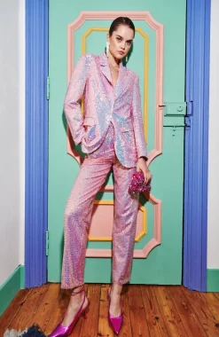 Celia B Kimbazi Pants Pink Clearance