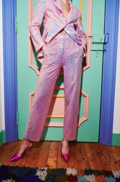 Celia B Kimbazi Pants Pink Clearance