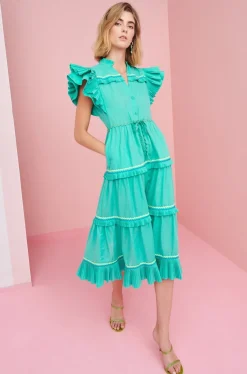 Celia B Moonlit Dress Blue Outlet