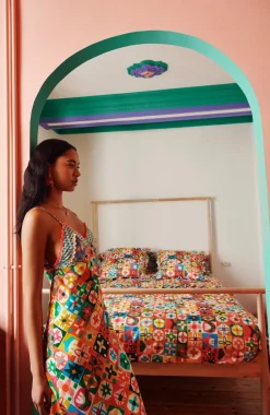 Celia B Mosaic Bedding Set Hot