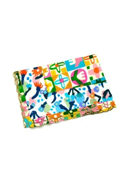 Celia B Mosaic Tablecloth Hot