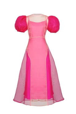 Celia B Nammu Dress Pink C New