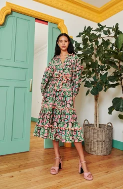 Celia B Nile Dress Multi Outlet