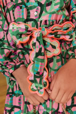 Celia B Nile Dress Multi Outlet