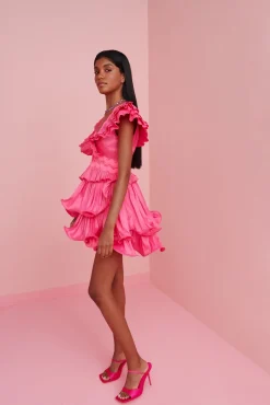 Celia B Prisma Dress Pink