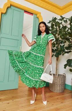 Celia B Sedna Dress-Green Online