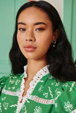 Celia B Sedna Dress-Green Online