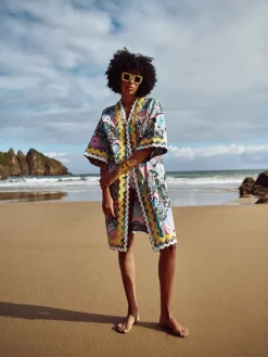 Celia B Starry Night Bathing Suit-White Sale