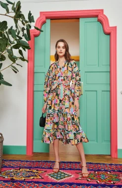 Celia B Zaire Dress Multi Online