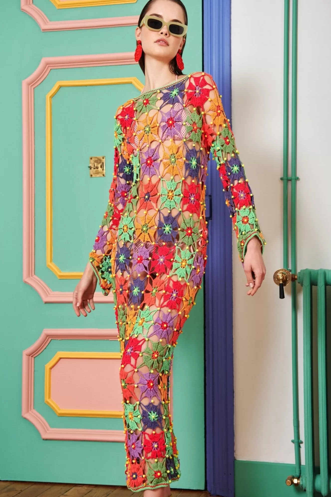 Faraura Dress-Multi | Celia B Hot